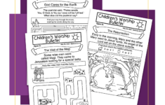 Childrens Worship Bulletins Samples