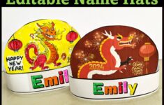 Chinese New Year 2022 Hats Craft Lunar New Year