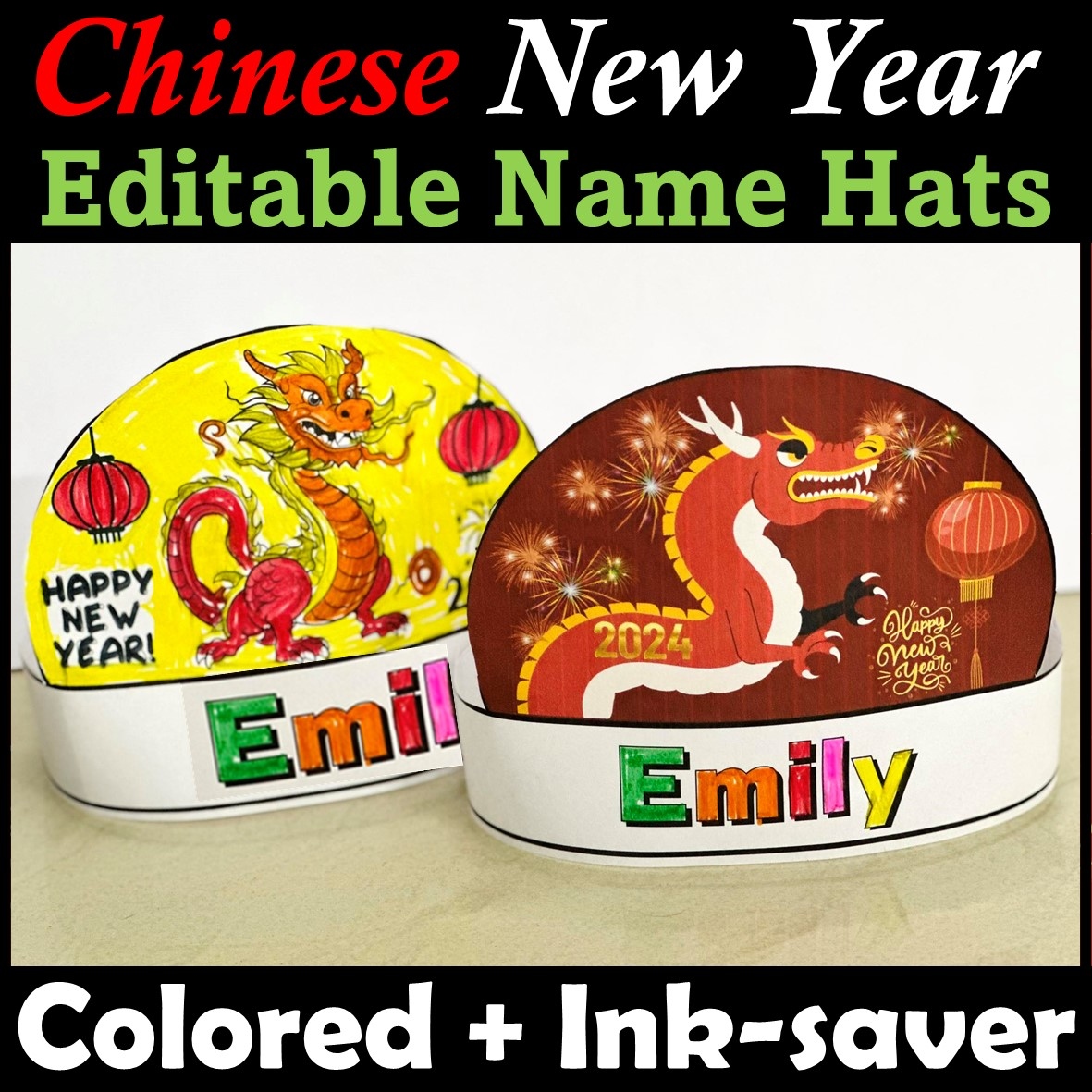 chinese new year hat printable chinese new year hat printable