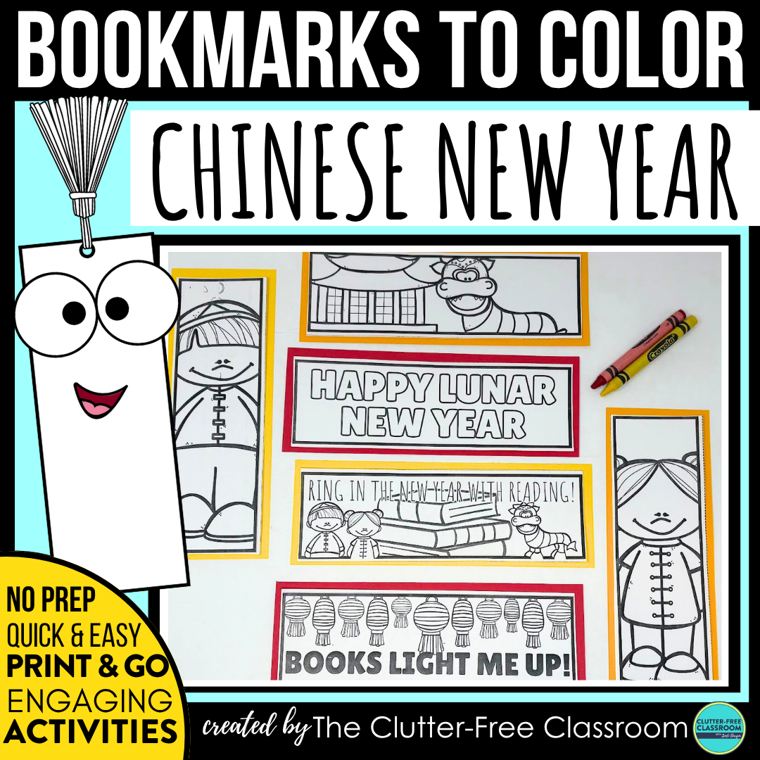 Chinese New Year Bookmarks