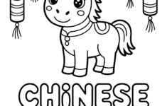 Chinese New Year Coloring Pages