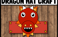 Chinese New Year Dragon Hat Craft Lunar New Year Craft Chinese New Year 2024 2