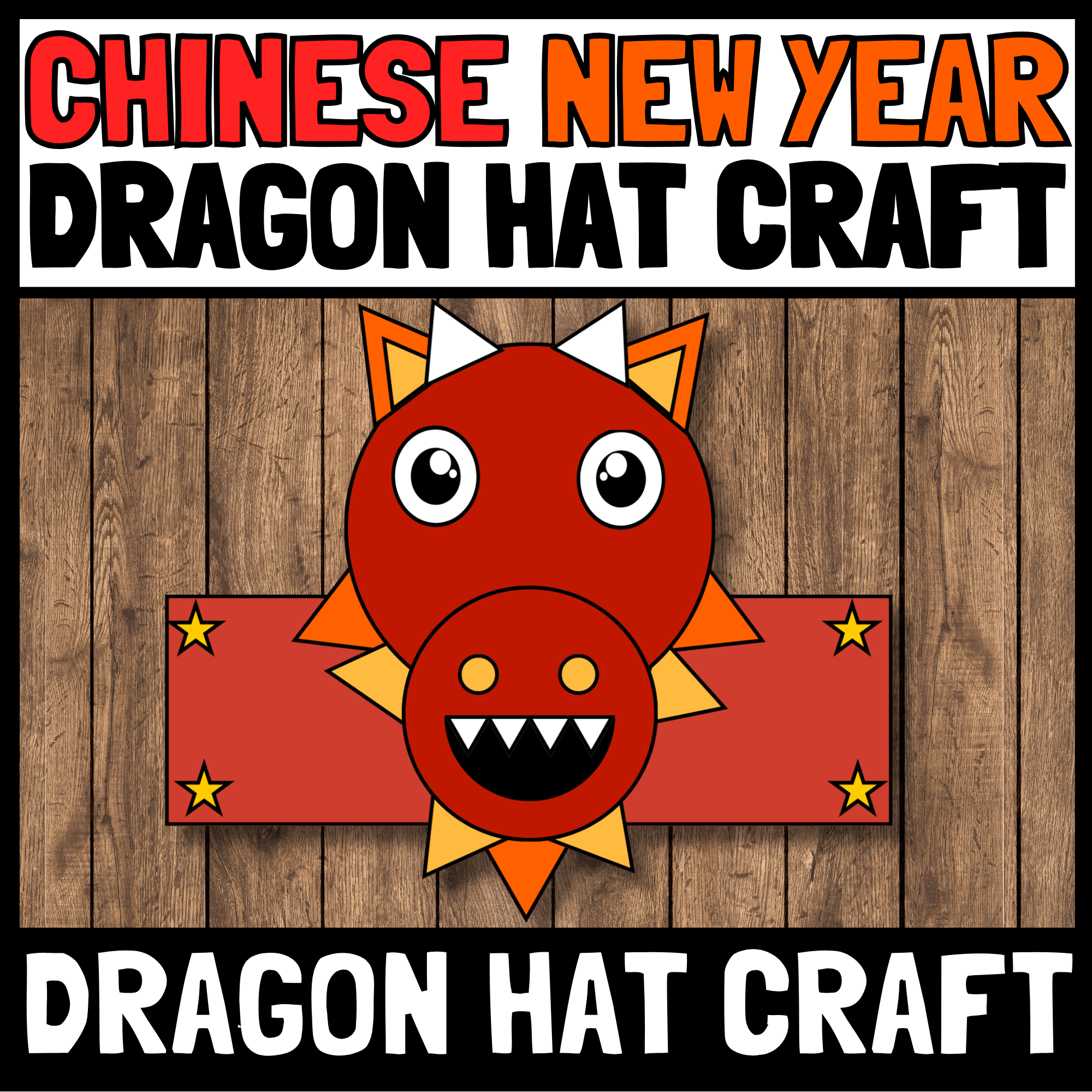 Chinese New Year Dragon Hat Craft Lunar New Year Craft Chinese New Year 2024 2 Chinese New Year Dragon Hat Craft Lunar New Year Craft Chinese New Year 2024 2