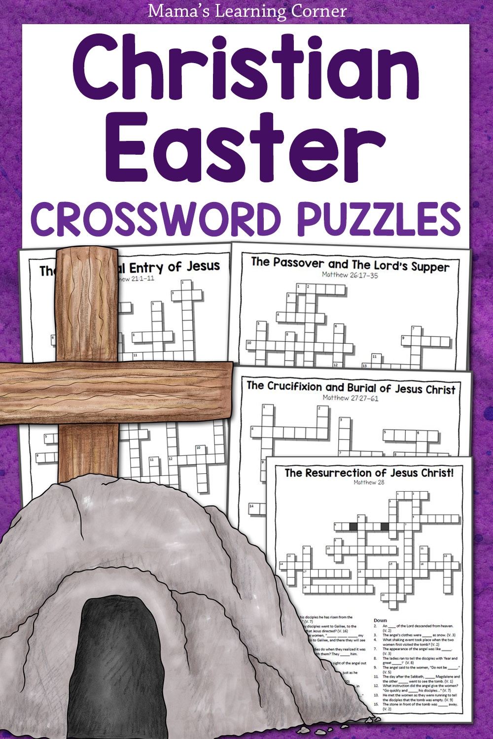 Christian Easter Crossword Puzzles Christian Easter Crossword Puzzles