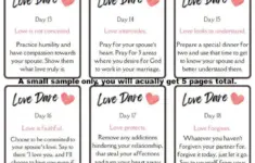 Christian Marriage Love Dare 30 Day
