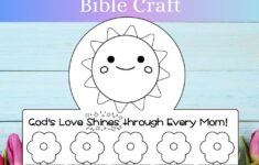 Christian Mothers Day Printable Crafts Gifts Kids Make