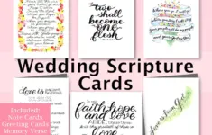 Christian Wedding Cards Printable
