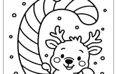 Christmas Alphabet Coloring Pages