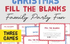 Christmas Blankety Blank Game