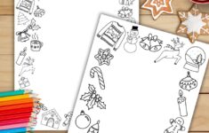 Christmas Border Paper Printable