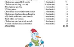 Christmas Brain Teaser Mystery Stories Riddles Puzzles For Middle School