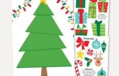 Christmas Build A Christmas Tree Template