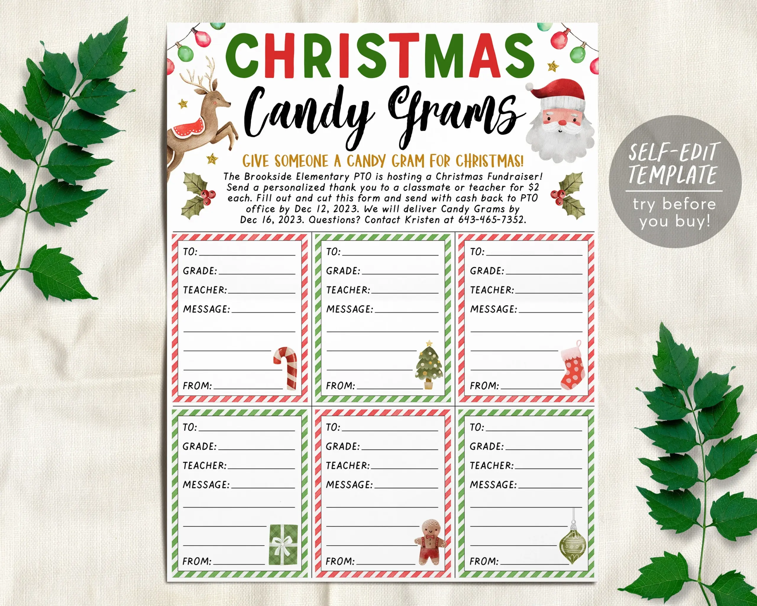 free printable candy gram template free printable candy gram template