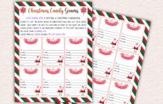 Christmas Candy Gram Template Editable