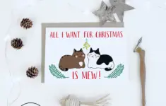 Christmas Card Printables Romantic