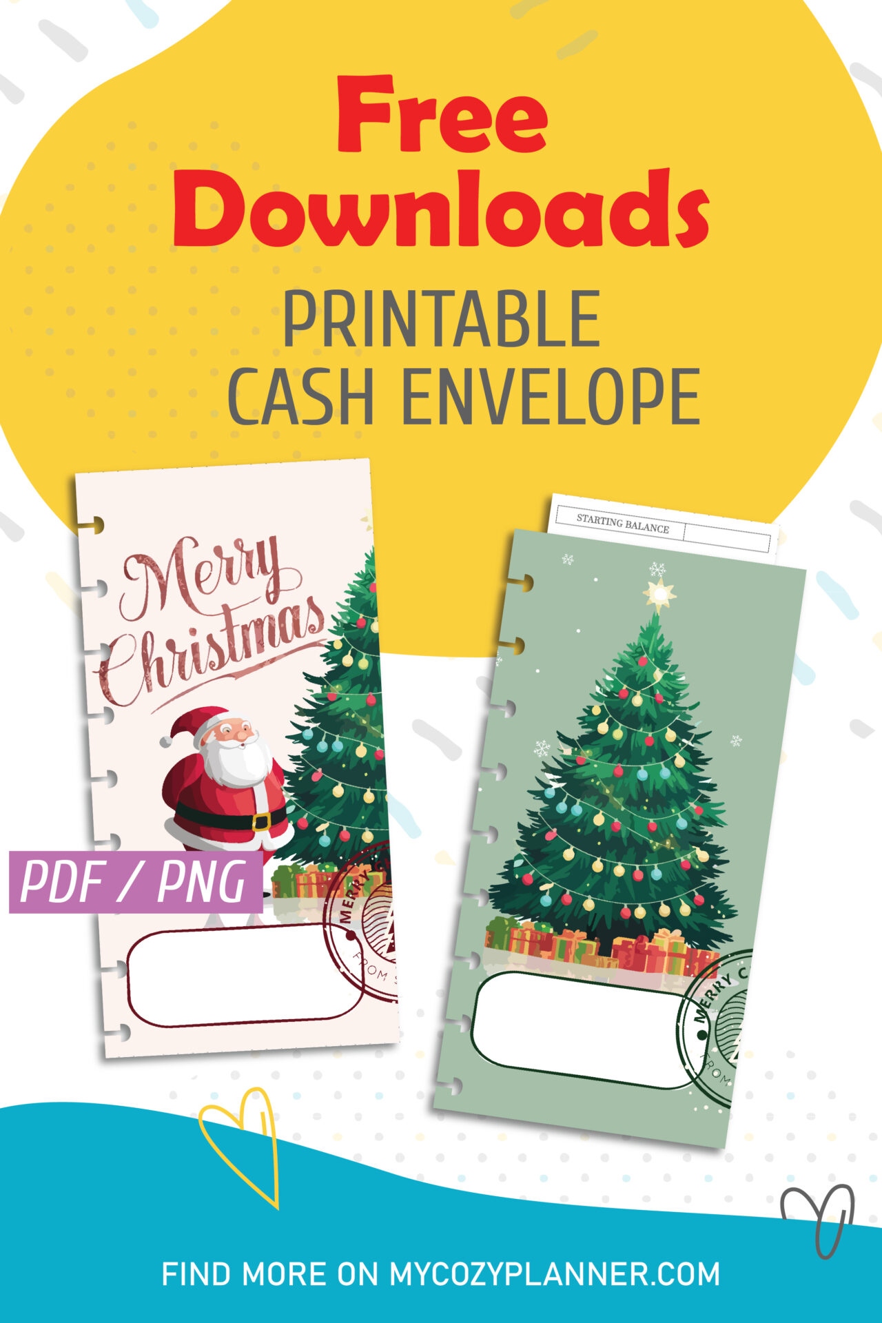 Christmas Cash Envelope Kit Christmas Cash Envelope Kit