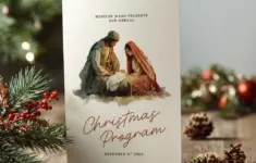 Christmas Church Bulletin Covers