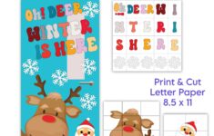 Christmas Classroom Door Decor Kit