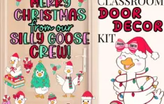 Christmas Classroom Door Decor Kit