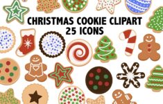 Christmas Cookie Clipart Xmas Holiday