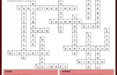 Christmas Crossword Puzzle