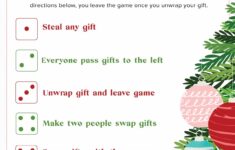 Christmas Dice Game