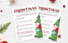 Christmas Dice Game