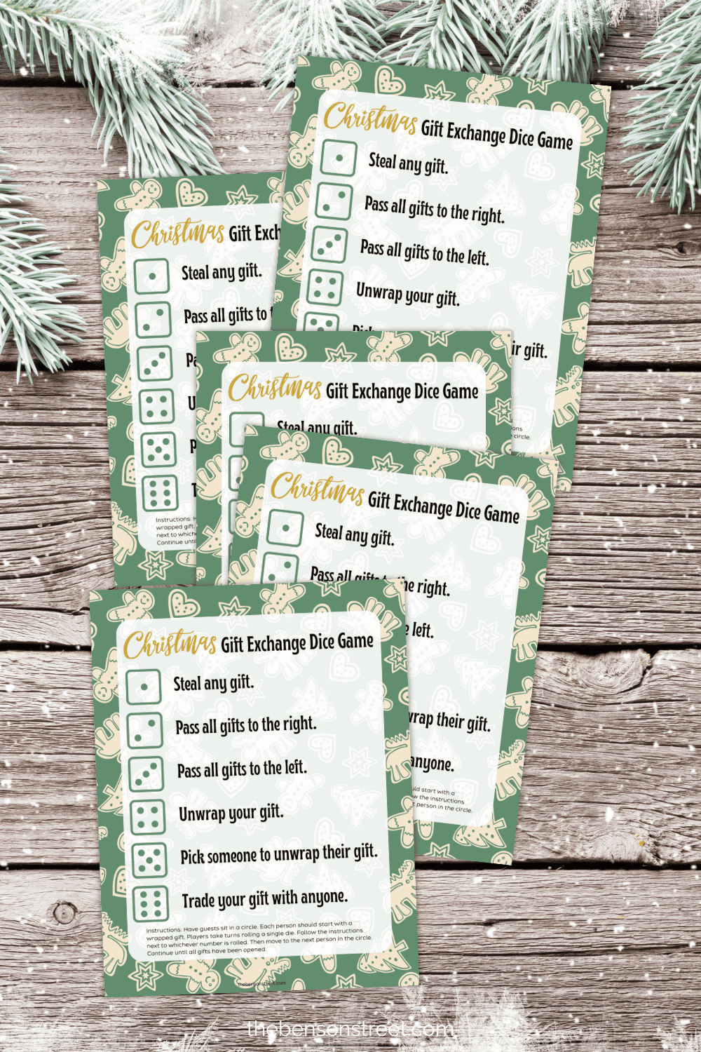 white elephant dice game free printable white elephant dice game free printable