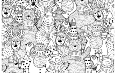 Christmas Doodle Art