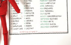 Christmas Elf Name Generator Printable