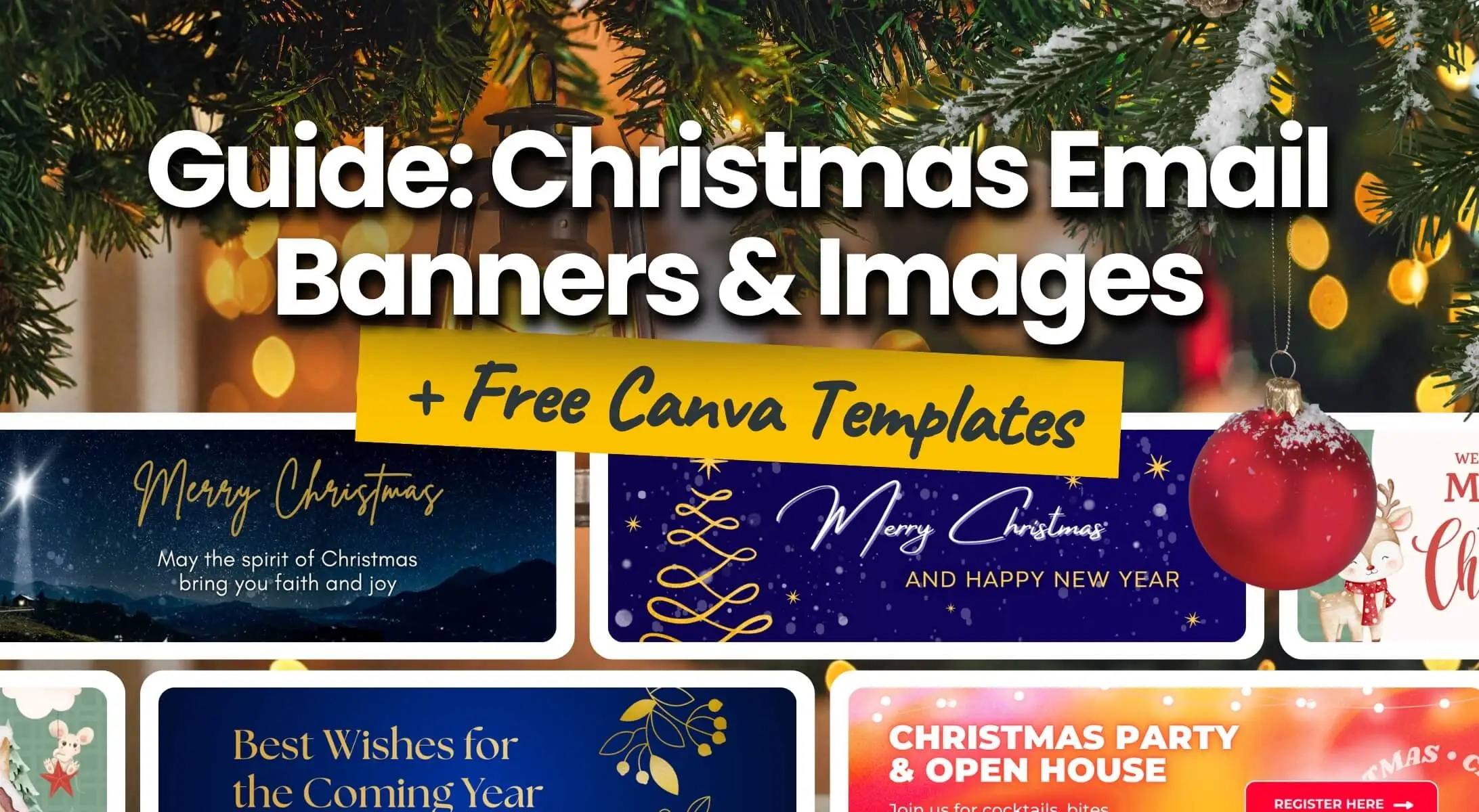 christmas email signature template