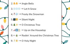Christmas Emoji Pictionary