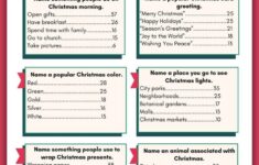 Christmas Family Feud