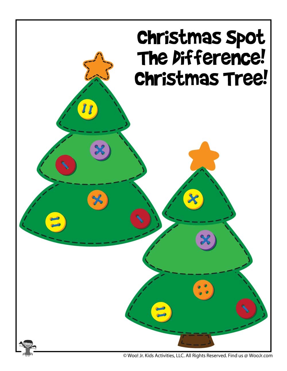 Christmas Find The Difference Activities Christmas Find The Difference Activities