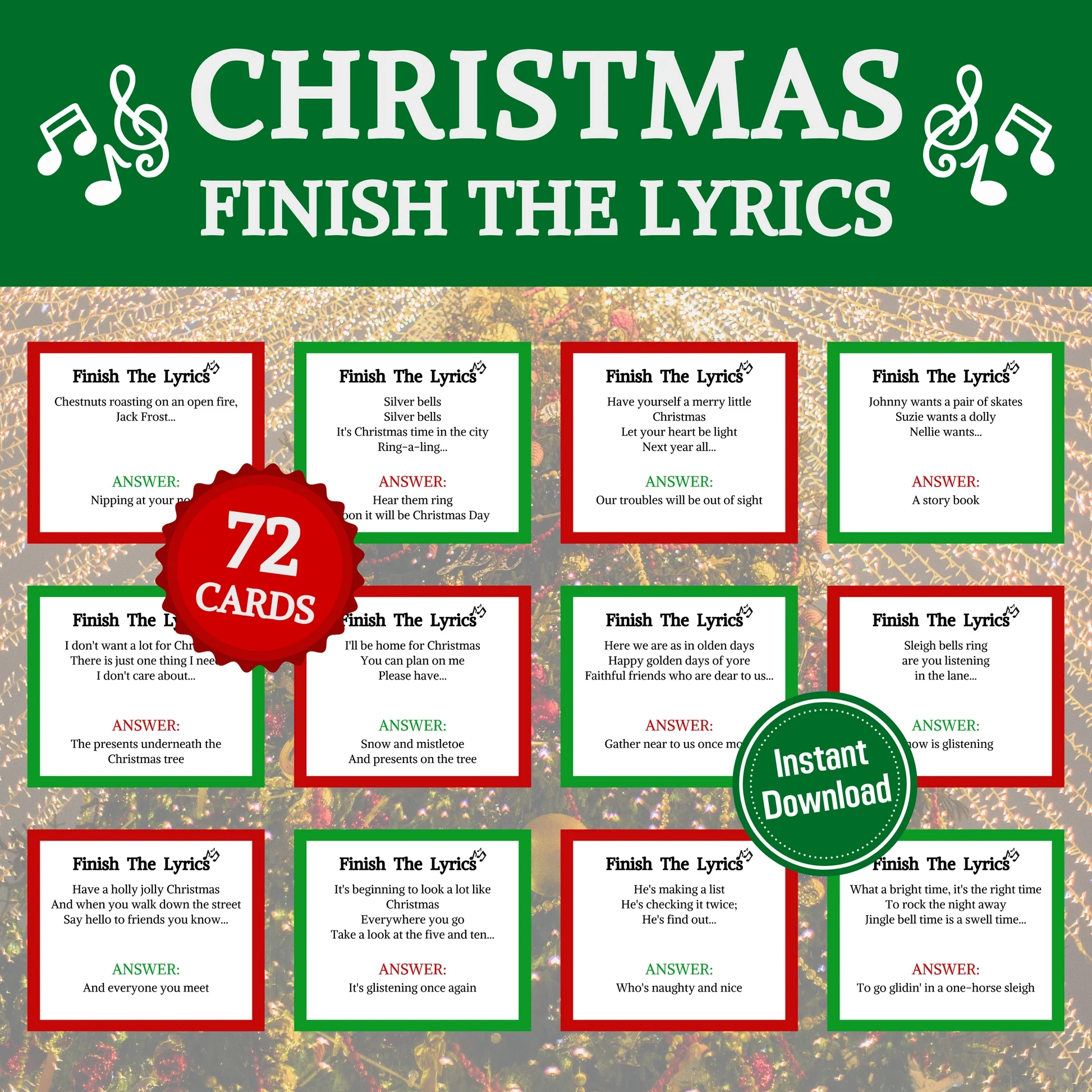 finish the christmas lyrics printable finish the christmas lyrics printable