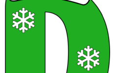 Christmas Font Alphabet