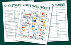 Christmas Game Christmas Songs By Emoji