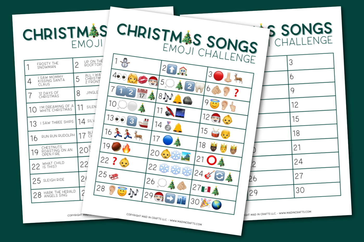 printable emoji christmas song quiz printable emoji christmas song quiz