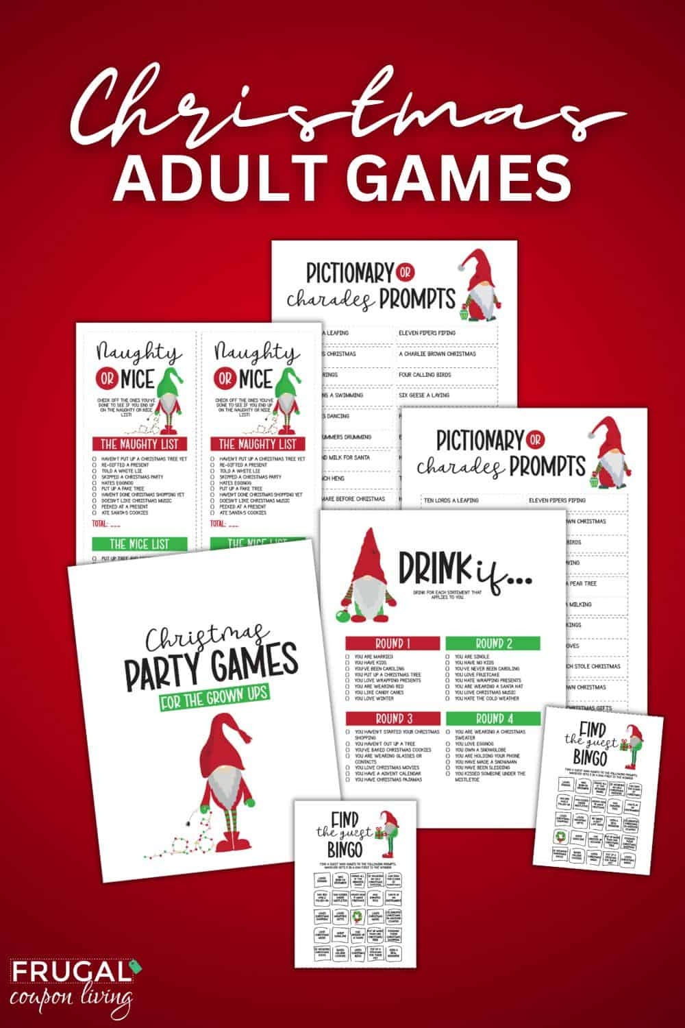 Christmas Games For Adults Printable Christmas Games For Adults Printable