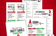Christmas Games For Adults Printable