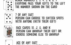 Christmas Gift Exchange Games White