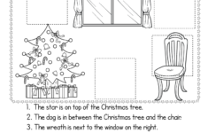 Christmas Grammar Worksheet Printable