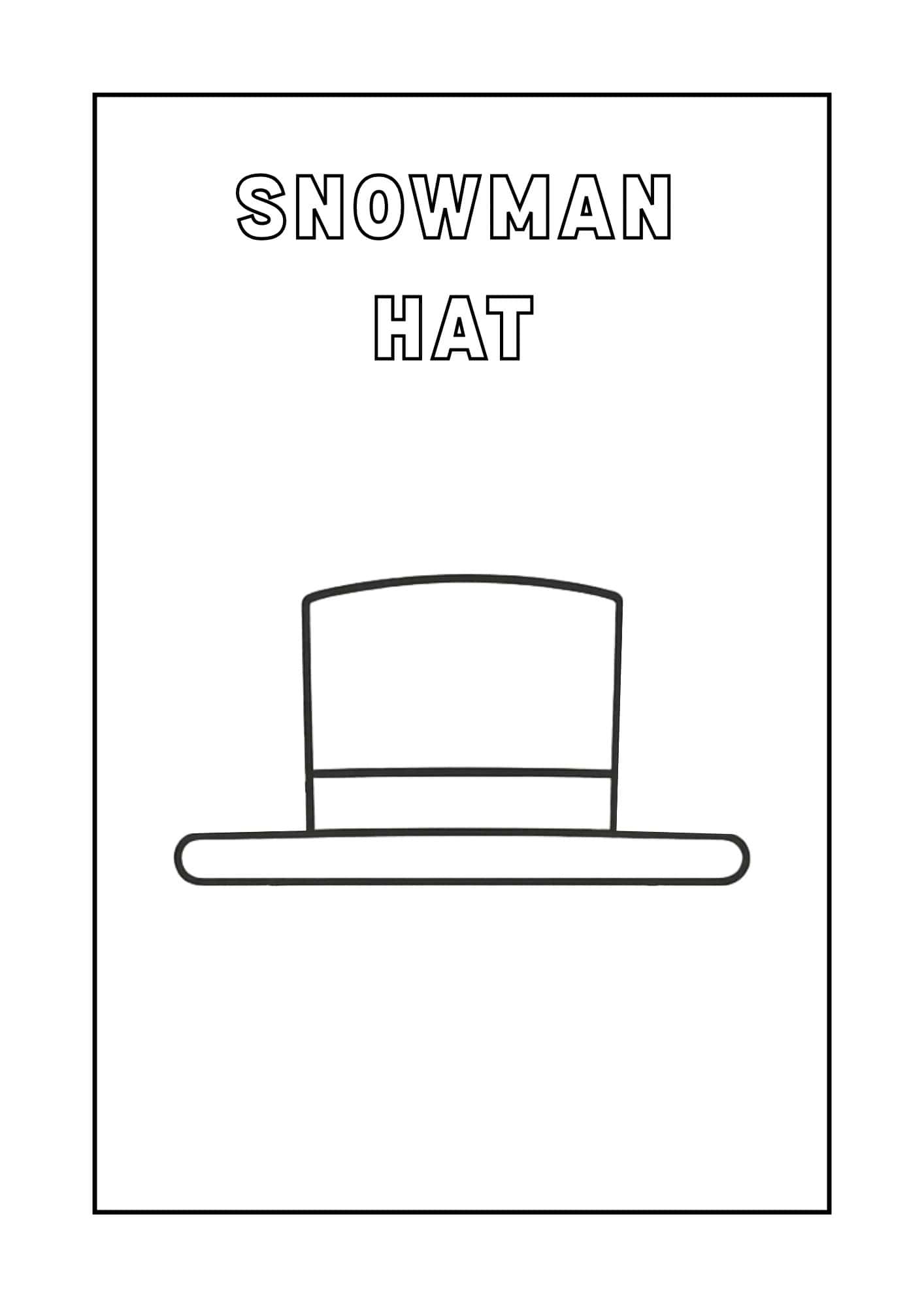 Christmas Hat Printable