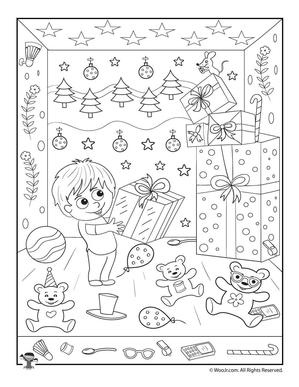 Christmas Hidden Picture Printables