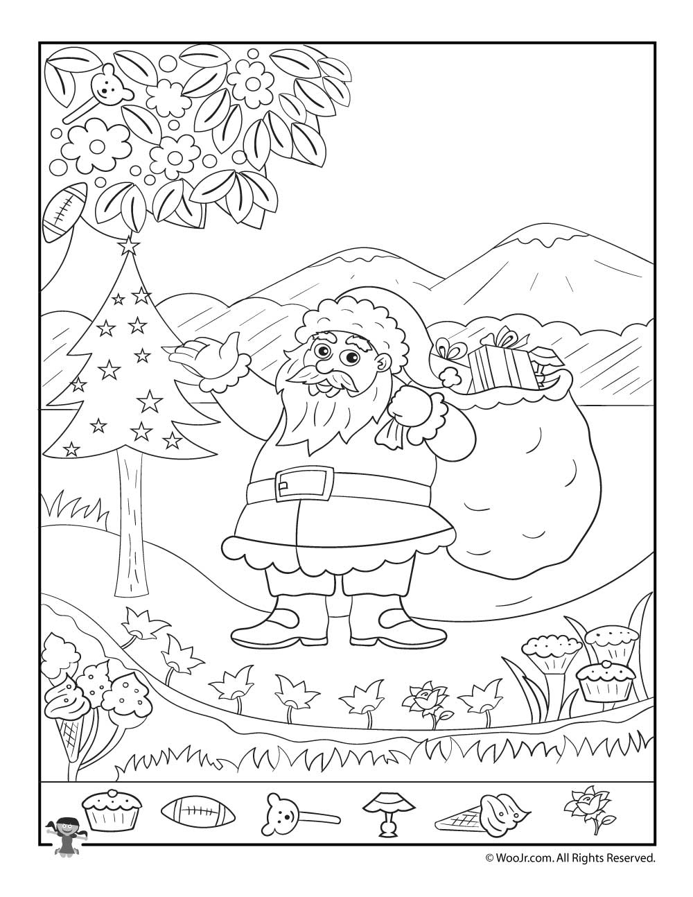 Christmas Hidden Picture Printables