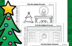 Christmas Hidden Pictures Printables
