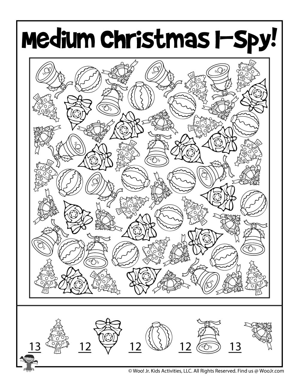 Christmas I Spy Games For Kids