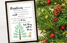 Christmas In Heaven Free Printable
