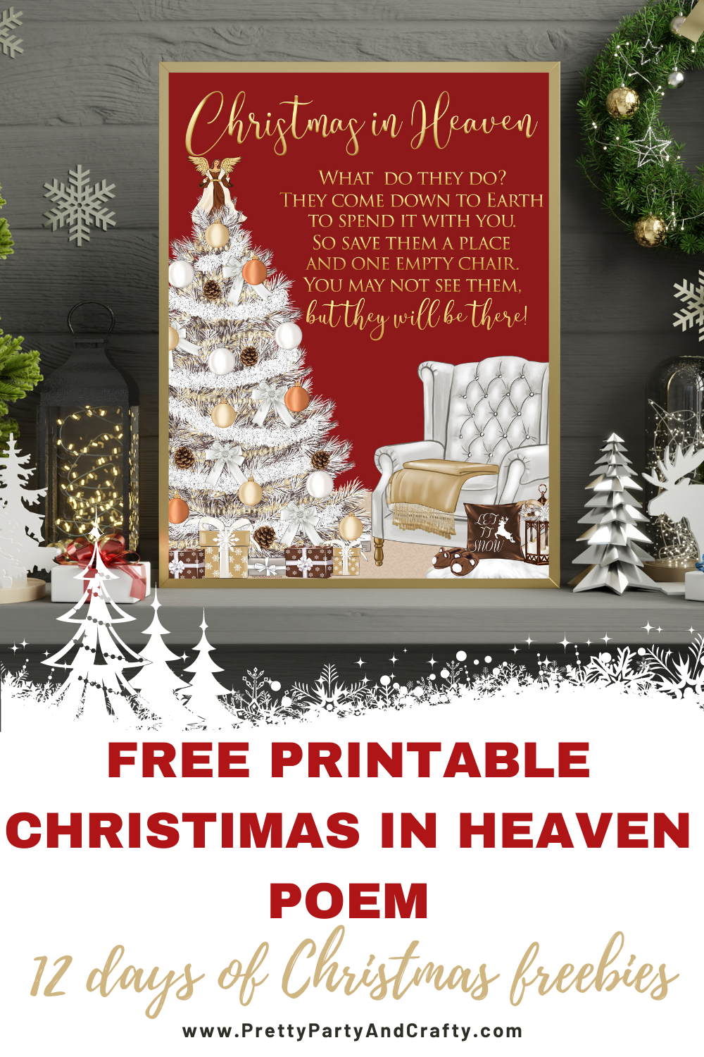 Christmas In Heaven Poem Printable Christmas In Heaven Poem Printable