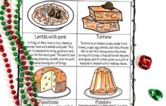 Christmas In Italy Worksheets